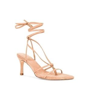 RAYE • Cosy Heel In Tan • Size 8 *NWOB*